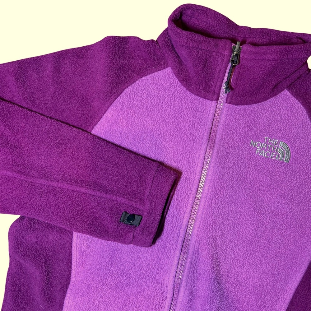 The North Face Womens Denali Classic Fleece Full Zip Jacket Logo‎ Size Medium